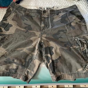 Old Navy Camouflage Cargo Shorts